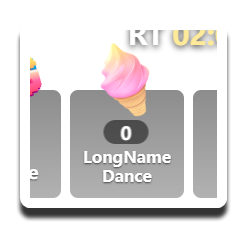 MCA-Gift sticker text line break example