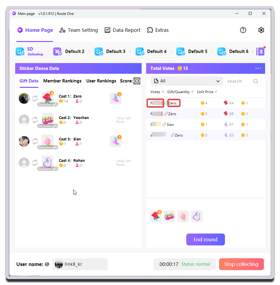 MCA-Sticker Dance running