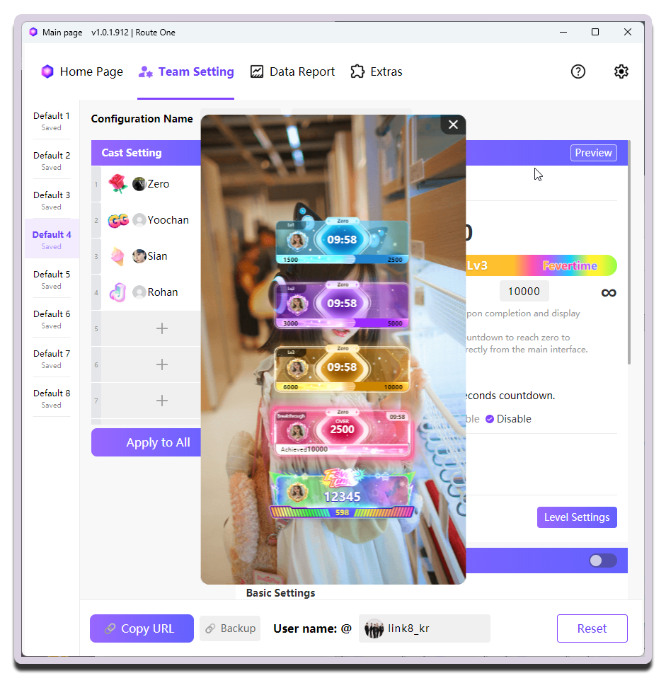 MCA-Stage Mode preview