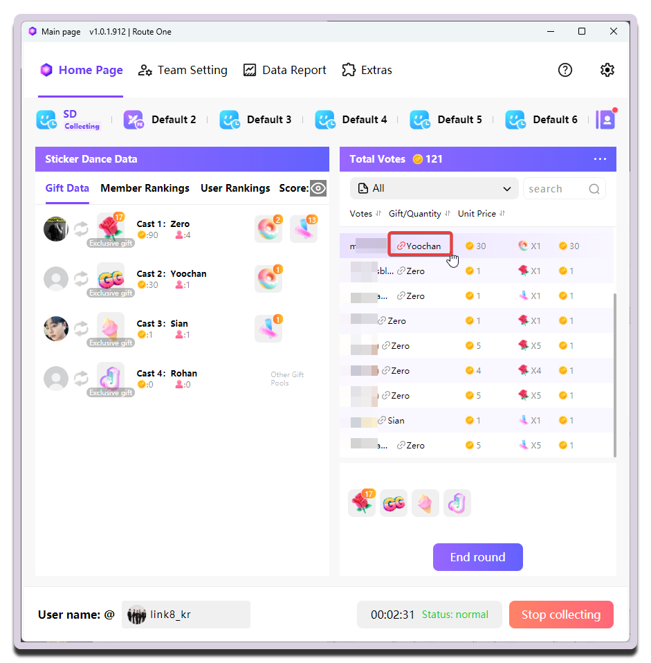 MCA-manual binding result